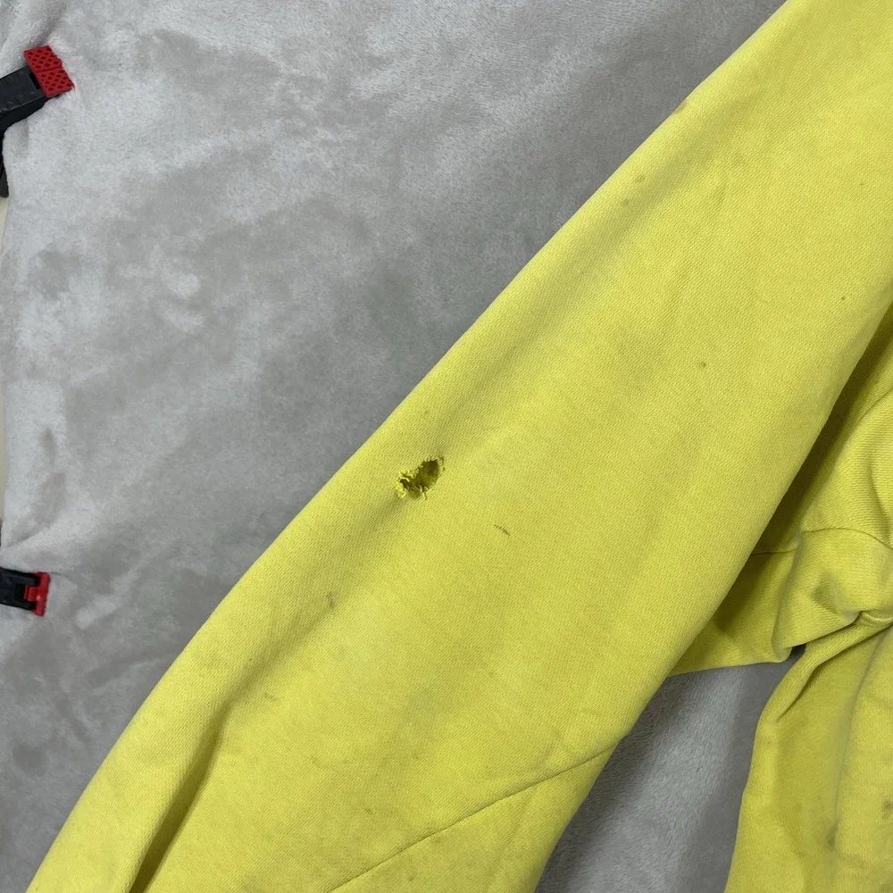Vtg 90s Nike Center Swoosh Hoodie University Oregon Ducks Mens Large Distressed
